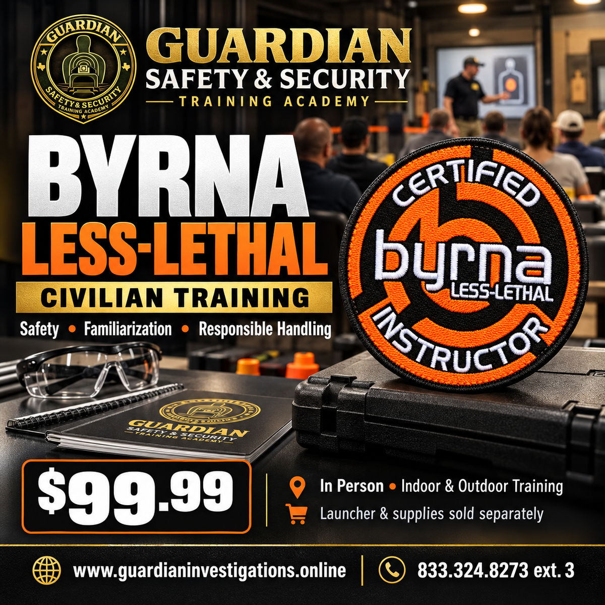 Byrna Less-Lethal Training — In Person